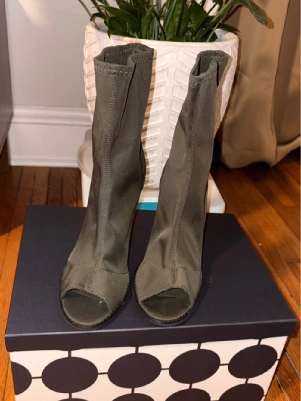 Open Toe Bootie